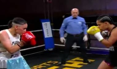 BOXEO: REGRESO TRIUNFAL DE MICAELA LUJÁN QUE SIGUE CON EL SUEÑO INTACTO