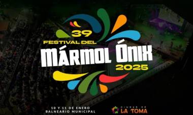 CONEXIÓN SAN LUIS: LA TOMA VOLVERÁ A HOMENAJEAR PARTE DE SU HISTORIA CON EL 39° FESTIVAL DEL MÁRMOL ONIX