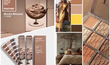 CAFÉ CON CHOCOLATE: LA ELEGANCIA DEL MOCHA MOUSSE EN LA MODA 2025