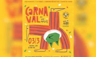 CONEXIÓN SAN LUIS: LOS MOLLES CELEBRARÁ SUS CARNAVALES ESTE FIN DE SEMANA