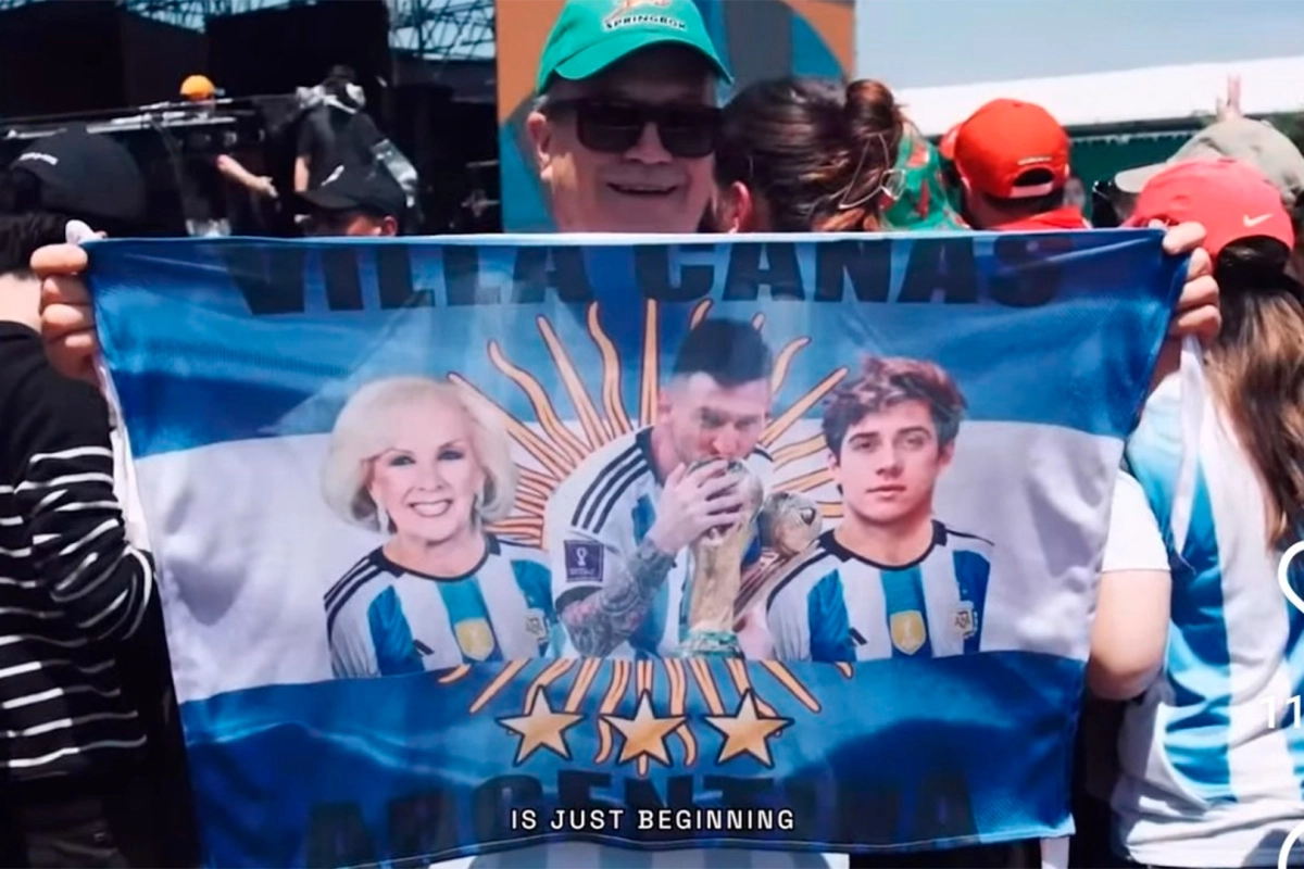 MIRTHA ENVIÓ UN MENSAJE DE APOYO A FRANCO COLAPINTO POR SU REGRESO A LA F1