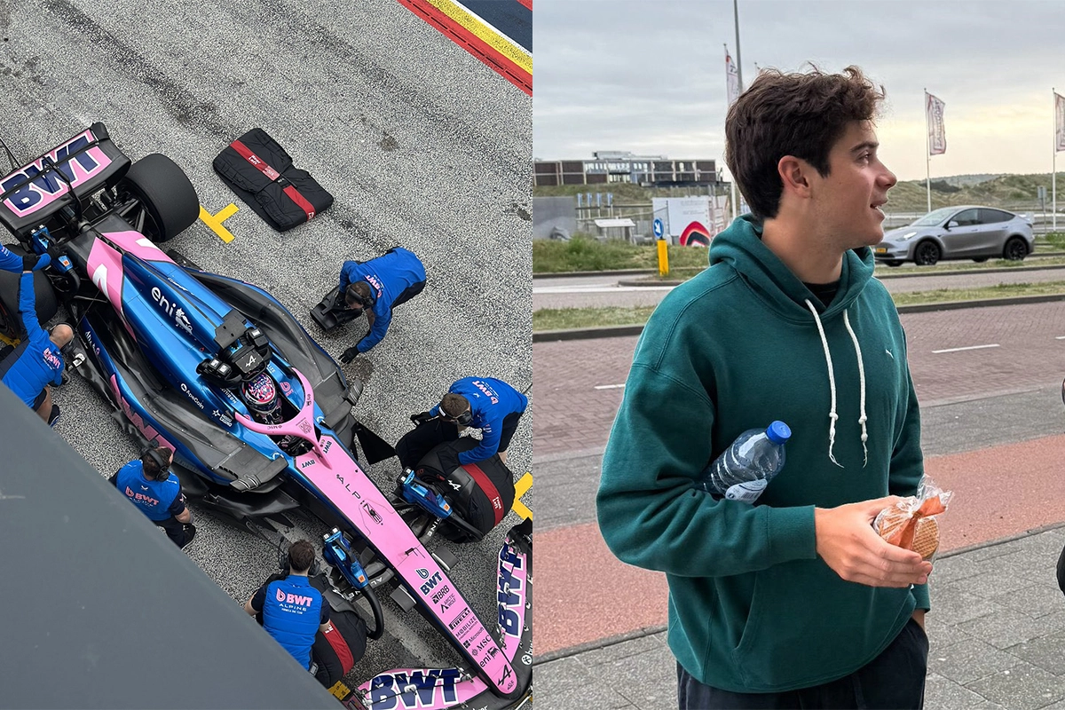 FRANCO COLAPINTO HIZO UNA PRUEBA EN ALPINE, TRAS SER CONFIRMADO EN LA FÓRMULA 1