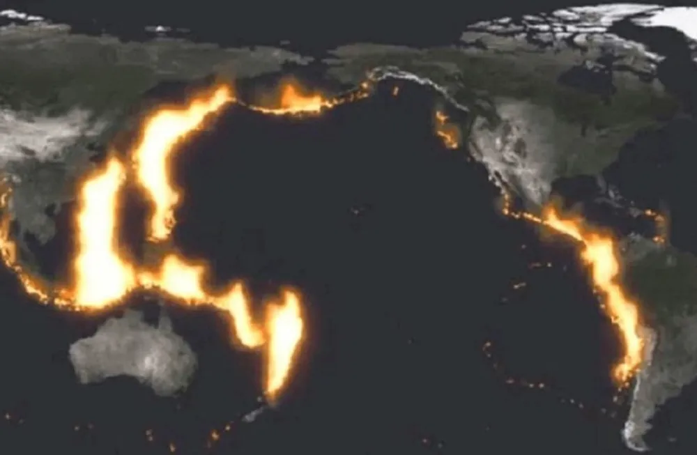 TERREMOTO DE 8.8 EN RUSIA: QUÉ ES EL CINTURÓN DE FUEGO DEL PACÍFICO