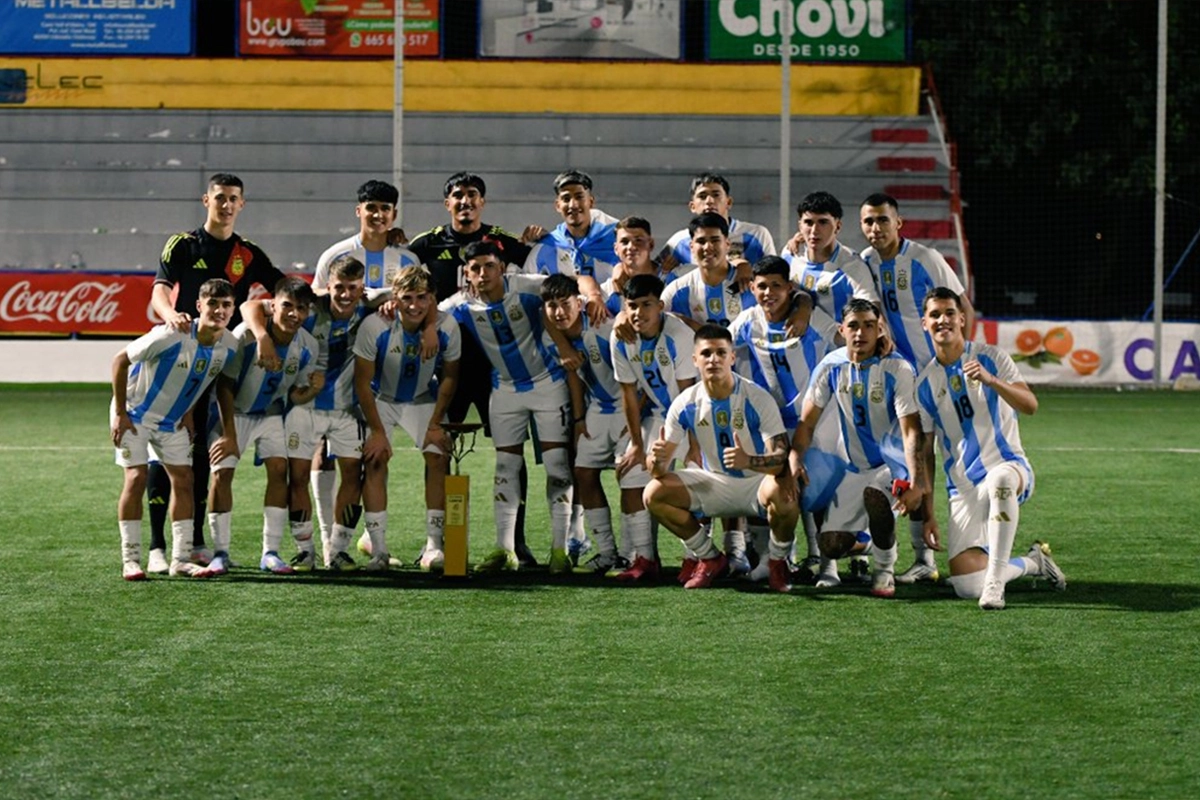 ARGENTINA SUB 20 CAMPEÓN INVICTO DEL TORNEO L'ALCÚDIA 2025