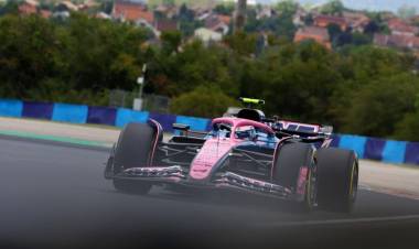 COLAPINTO FUE 18° EN LA PRÁCTICA 1 DEL GP DE HUNGRÍA DE F1