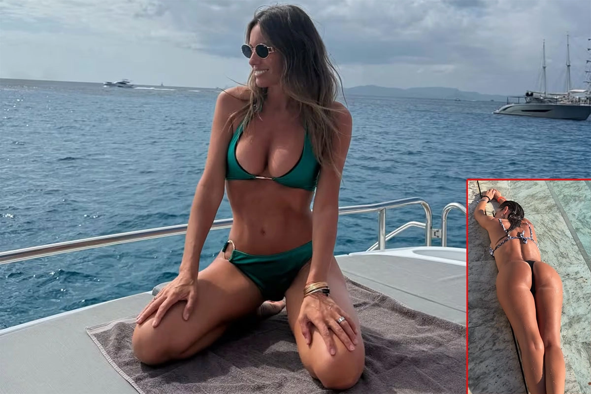 PAMPITA DESLUMBRA EN BIKINI VERDE ESMERALDA DESDE LAS COSTAS EUROPEAS