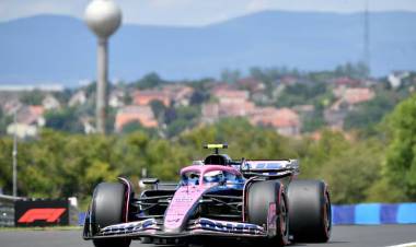 FRANCO COLAPINTO FUE 13° EN LA PRÁCTICA 3 DEL GP DE HUNGRÍA Y SE ILUSIONA