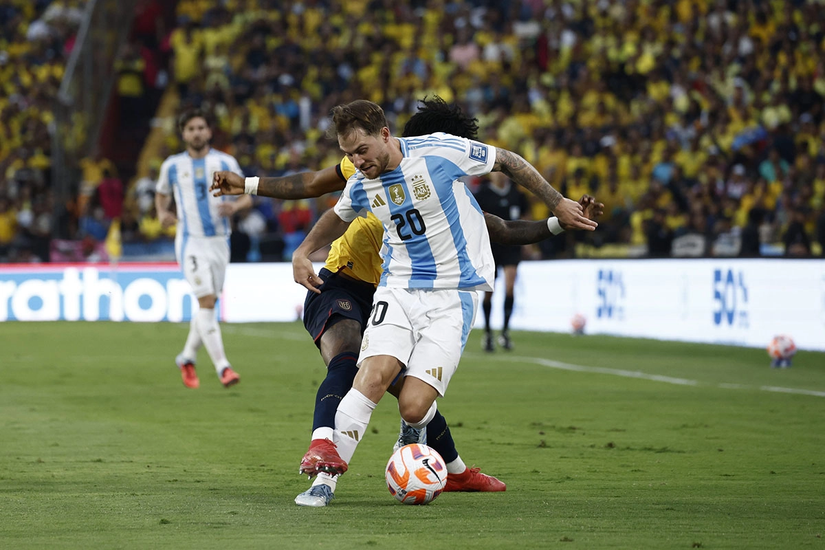 ARGENTINA PERDIÓ CON ECUADOR Y CEDIÓ EL PRIMER LUGAR DEL RANKING FIFA