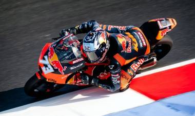MOTO3: VALENTÍN PERRONE LOGRÓ LA POLE EN EL GP DE SAN MARINO