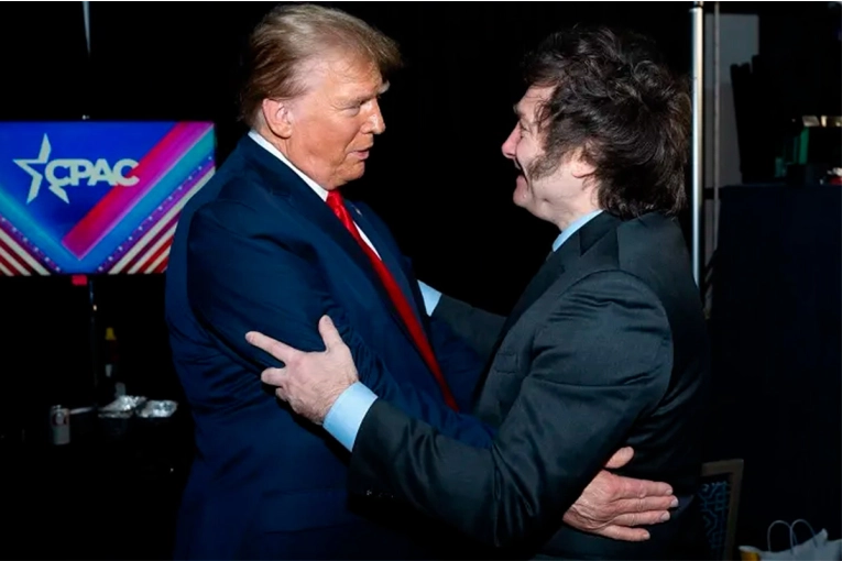 TRAS EL RESPALDO FINANCIERO, MILEI SE REÚNE CON DONALD TRUMP EN LA CASA BLANCA