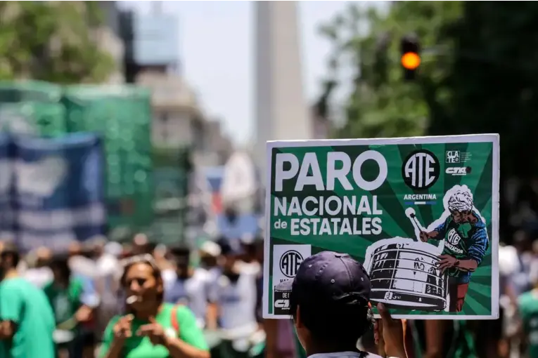 ATE CONVOCÓ A UN PARO NACIONAL EL 19 DE NOVIEMBRE CONTRA LA REFORMA LABORAL