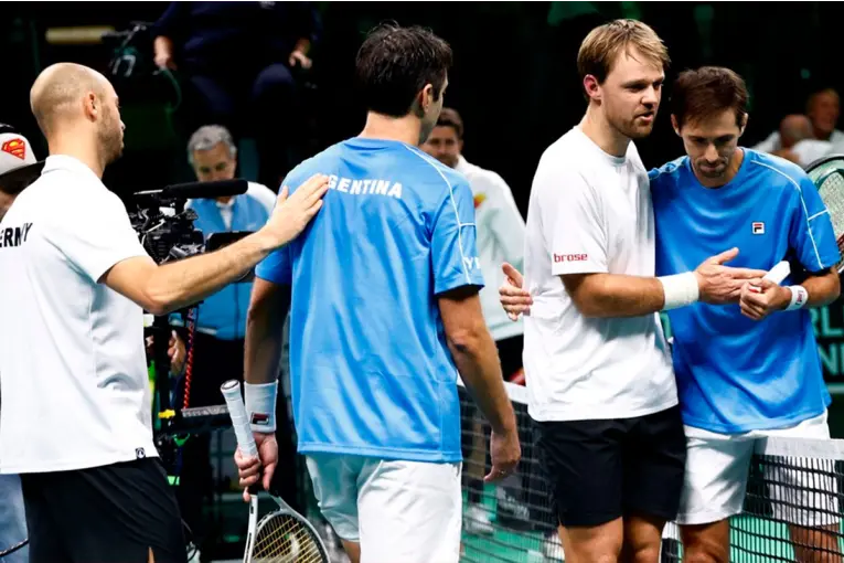 FIN DEL SUEÑO ARGENTINO: ARGENTINA QUEDÓ ELIMINADA DE LA COPA DAVIS TRAS CAER 2-1 ANTE ALEMANIA