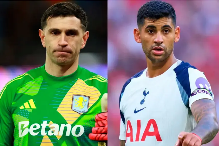 Alarma en la Selección: se lesionaron Dibu Martínez y Cuti Romero