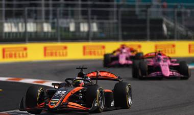 Varrone fue 4° en la Sprint de F2 en Miami y sumó sus primeros puntos