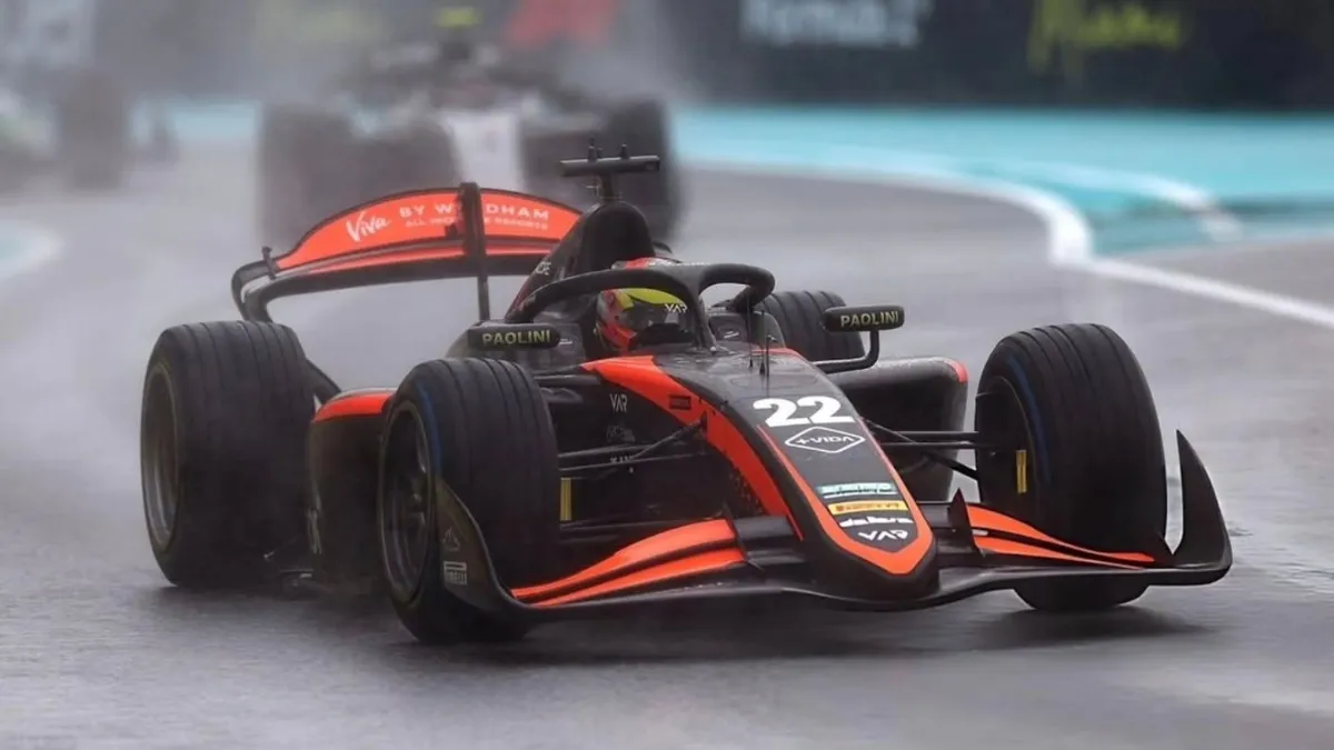 Varrone cerró Miami sin puntos en F2, pero con ritmo competitivo