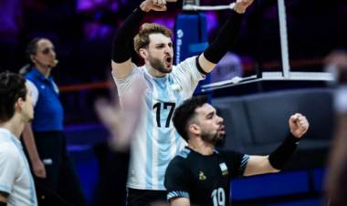 Argentina venció a Alemania en un partidazo y logró su primera victoria en la VNL 2026
