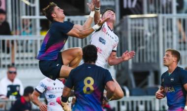 Argentina XV perdió 25-24 ante Estados Unidos en Miami