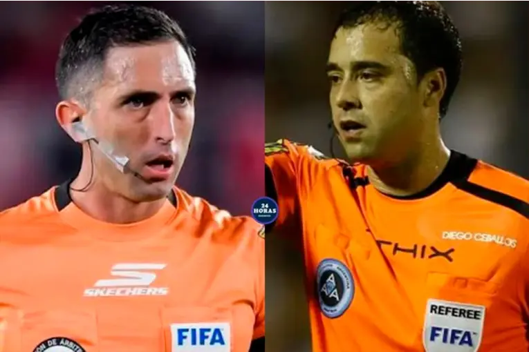 La AFA suspendió a Nazareno Arasa y Diego Ceballos tras el polémico gol anulado a Vélez