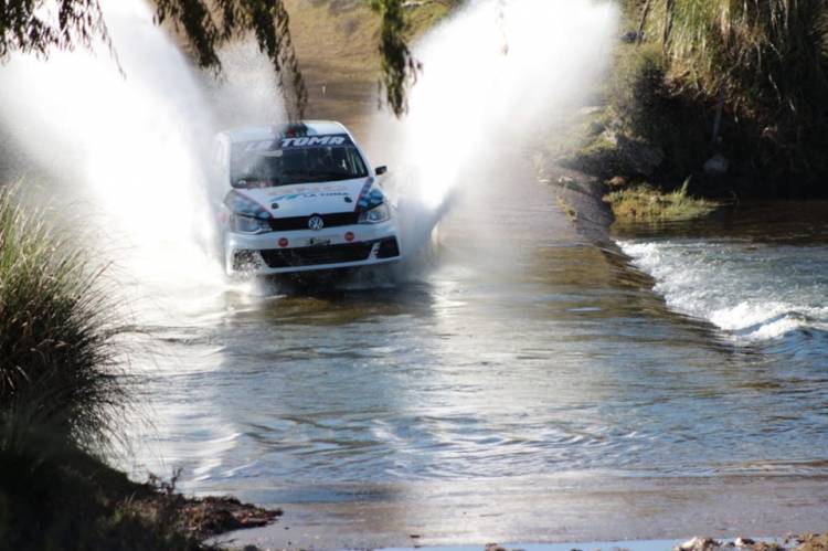 LA PRIMERA ETAPA DEL RALLY DE LA TOMA FUE PARA EL LOCAL, MARIO RASSO