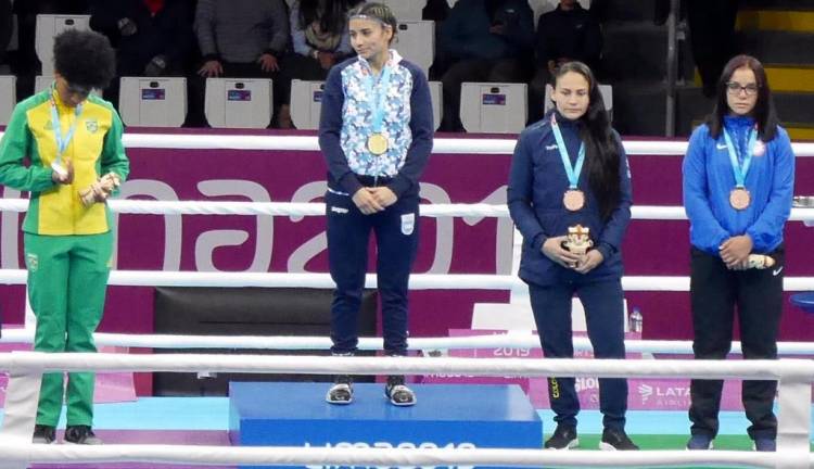 HISTÓRICO ORO DE LEONELA SÁNCHEZ EN BOXEO EN LOS JUEGOS PANAMERICANOS