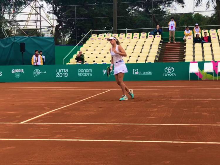 EN TENIS, NADIA PODOROSKA ESTÁ EN LA FINAL PANAMERICANA Y LOGRA PASAJE A TOKIO 2020