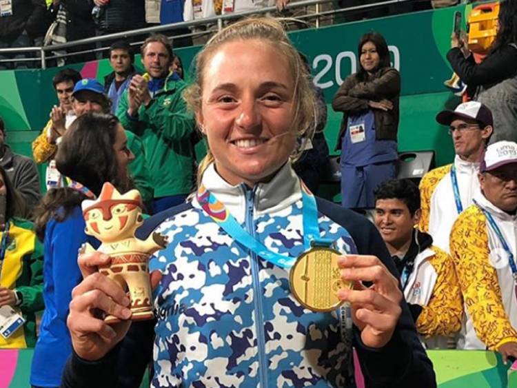 MEDALLA DE ORO EN TENIS PARA NADIA PODOROSKA