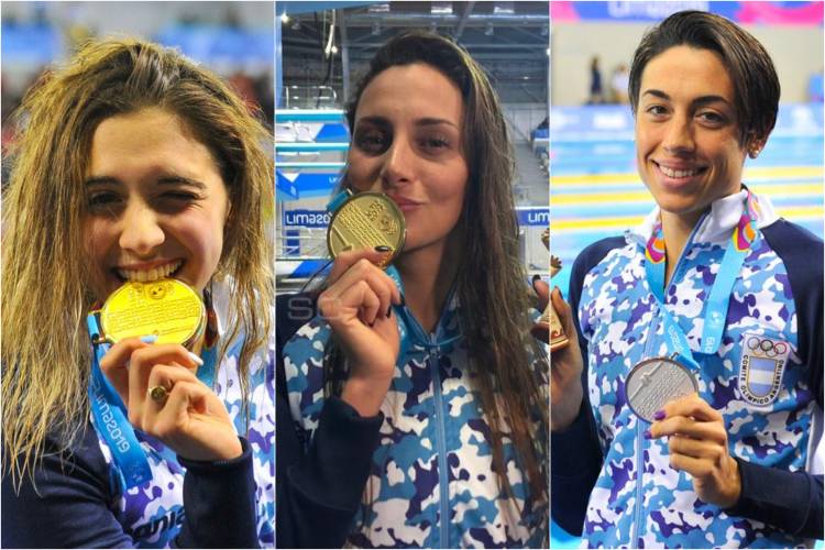 NOCHE HISTÓRICA PARA LA NATACIÓN ARGENTINA: PIGNATIELLO Y BARDACH GANARON ORO Y SEBASTIÁN PLATA