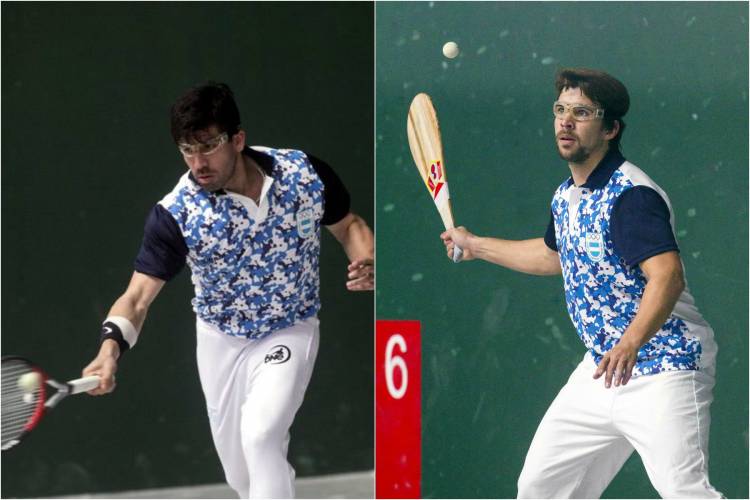 GUILLERMO OSORIO Y FACUNDO ANDREASEN SUMARON MEDALLAS DE PLATA PARA ARGENTINA EN PELOTA VASCA 