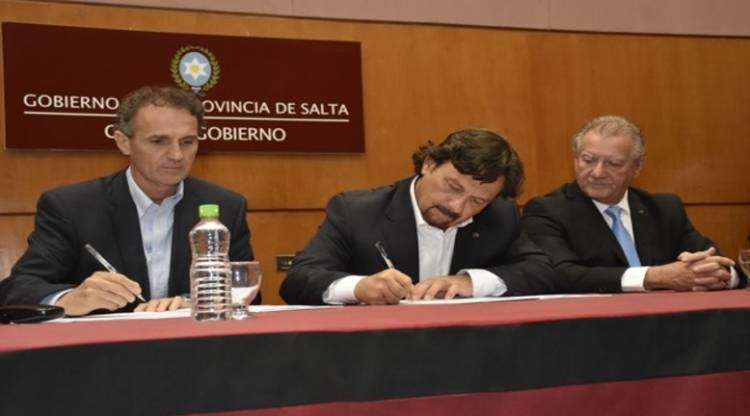 EL MINISTRO DE OBRAS PUBLICAS DE LA NACIÓN LLEGÓ ESTE JUEVES A SALTA