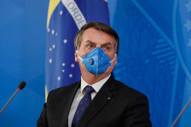 BRASIL: JAIR BOLSONARO SIGUE CON CORONAVIRUS TRAS REALIZARSE UN NUEVO TEST