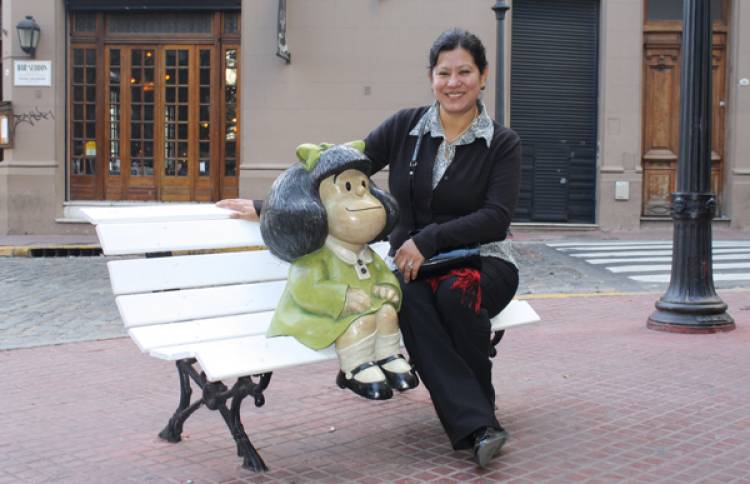 HOMENAJE A QUINO EN  SAN TELMO