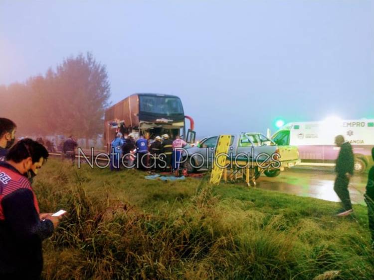 SAN LUIS: VARIOS VEHÍCULOS INVOLUCRADOS EN UN GRAVE ACCIDENTE DE TRÁNSITO EN AUTOPISTA RUTA 7