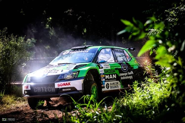 ALEJANDRO CANCIO SE IMPUSO EN LA GENERAL DEL RALLY ARGENTINO, QUE PUSO PRIMERA EN CRUZ DEL EJE