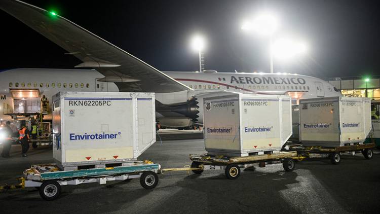 811 MIL VACUNAS MAS LLEGARON AL PAÍS Y EL LUNES SE SUPERAN 20 MILLONES DE DOSIS RECIBIDAS