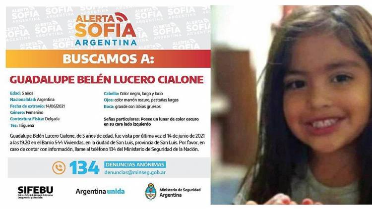 SAN LUIS: FISCAL FEDERAL DIJO QUE "NO ES PROPICIO” UN CAMBIO DE FUERO EN EL CASO DE GUADALUPE LUCERO