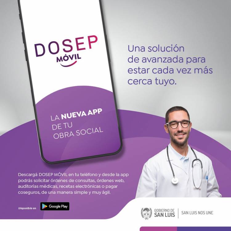 SAN LUIS: DOSEP LANZA SU APLICACIÓN MÓVIL PARA TRÁMITES DIGITALES MÁS RÁPIDOS Y SENCILLOS DESDE EL CELULAR