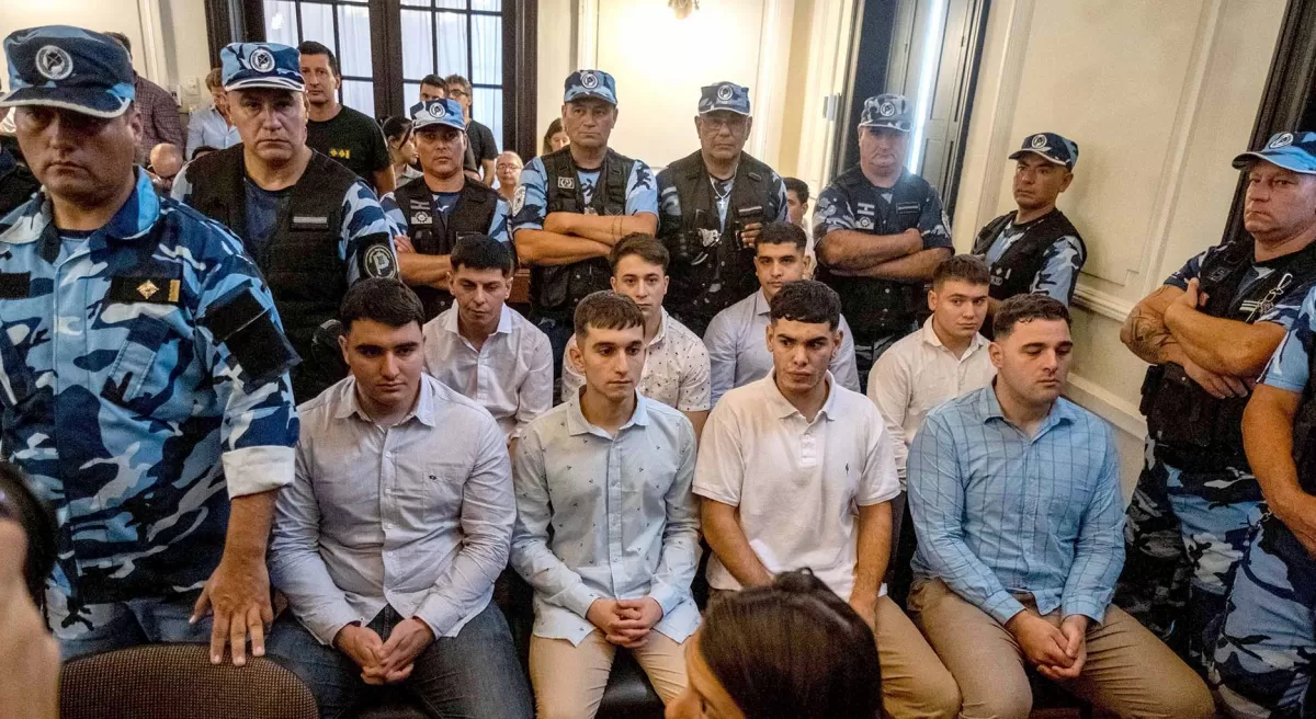 CASO BÁEZ SOSA: LOS RUGBIERS CONDENADOS ESTÁN EN UN ESTADO PSICOLÓGICO GRAVE
