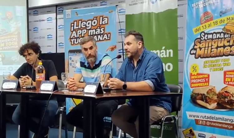 TUCUMÁN: "SEMANA DEL SANGUCHE DE MILANESA" - Conferencia Presentación