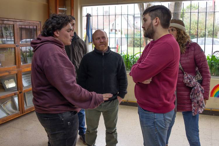 WALTER WINI: "SE JUNTÓ LA ENERGÍA DE LOS JÓVENES CON LA RESPUESTA Y LA GESTIÓN"