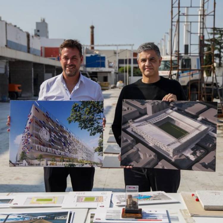 JORGE MACRI Y SERGIO CONSTANTINO SELLARON EL ACUERDO PARA EL NUEVO ESTADIO DE SAN LORENZO