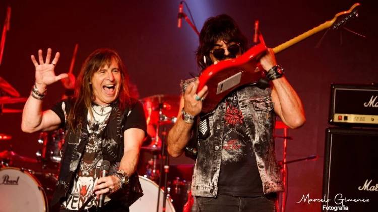 RATA BLANCA PREPARA UNA NOCHE A PURO ROCK EN EL CINE TEATRO SAN LUIS