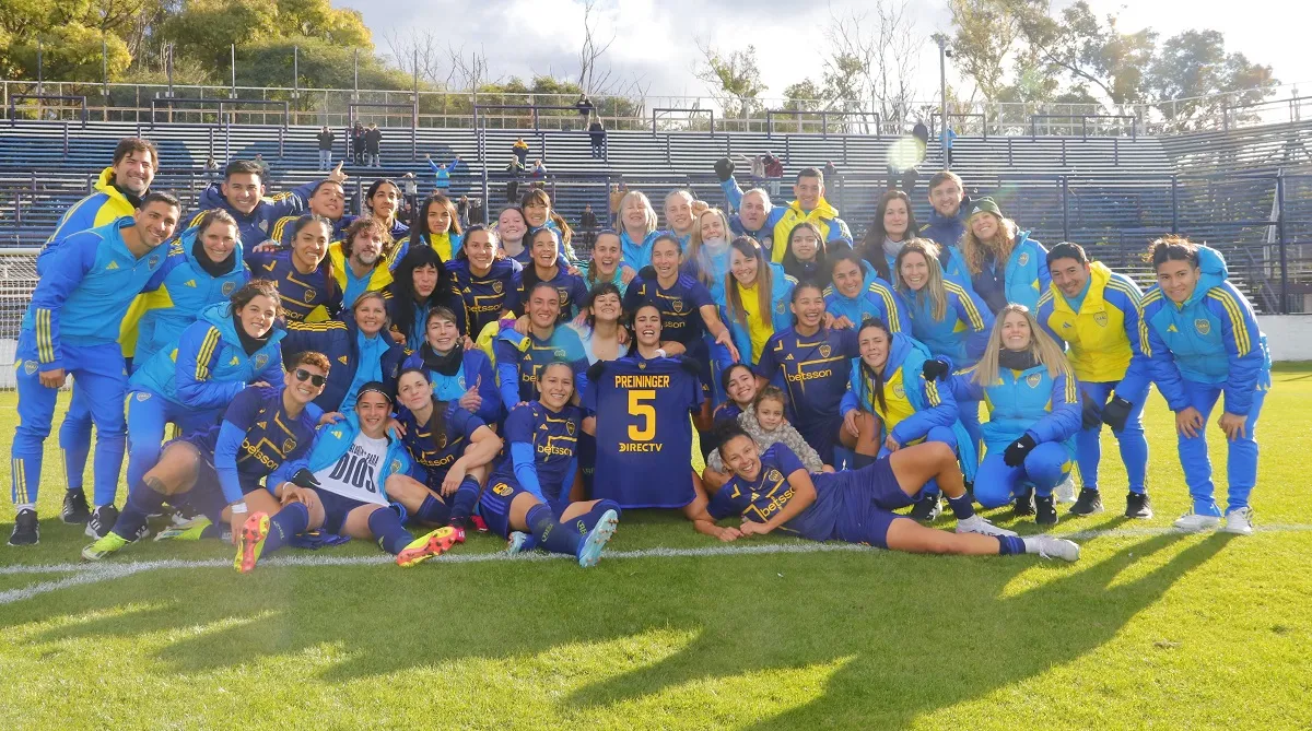 BOCA PENTACAMPEÓN DE LA PRIMERA DIVISIÓN DEL FÚTBOL FEMENINO DE ARGENTINA