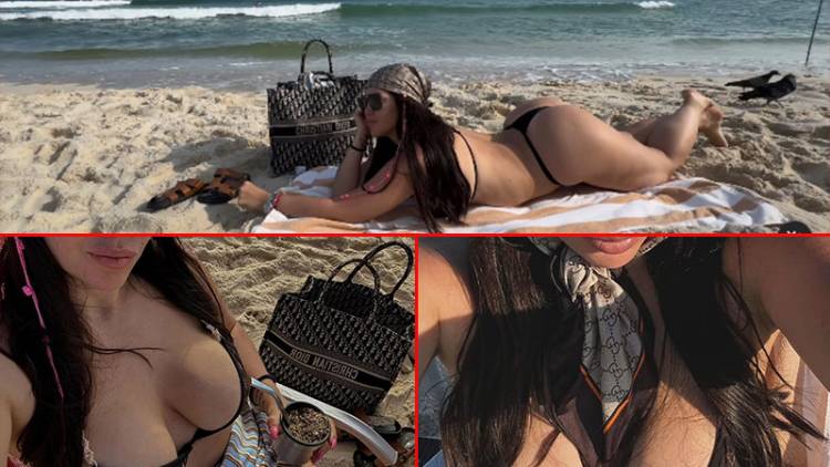 FOTOS Y VIDEO: WANDA NARA Y SUS IMÁGENES MÁS OSADAS DESDE BRASIL