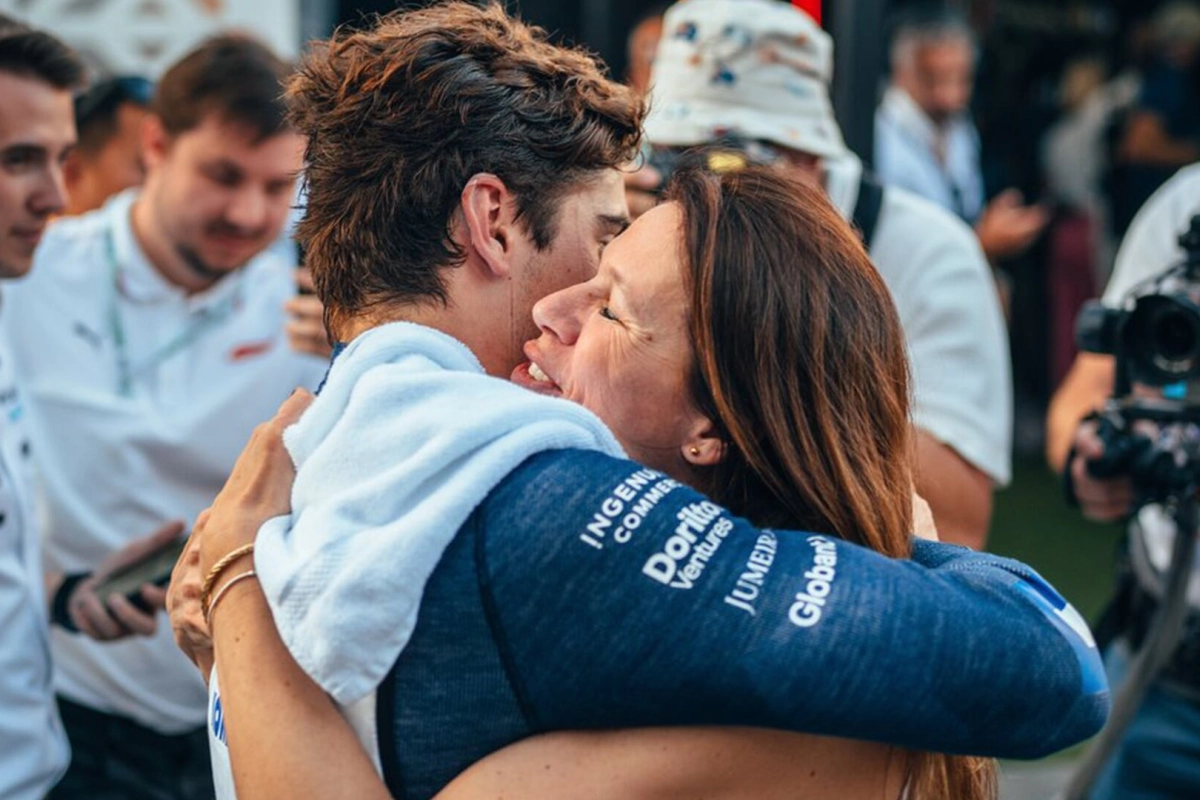 "FRANCO ESTÁ COMO QUE NO LO PUEDE CREER": REVELÓ LA MADRE DE COLAPINTO TRAS SU DEBUT EN LA F1