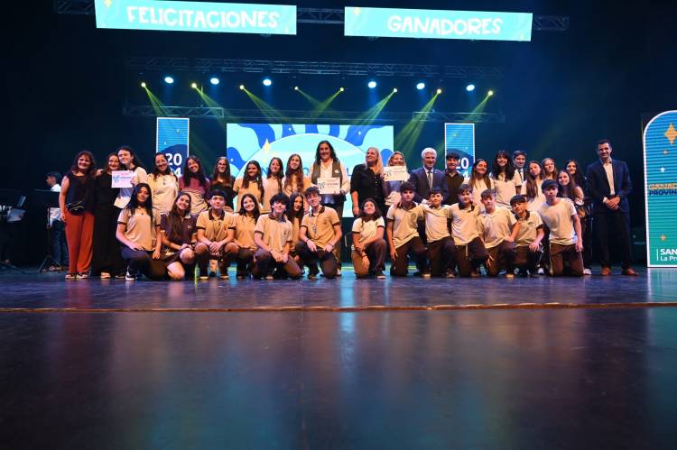 IDENTIDAD SANLUISEÑA: LOS INTERCOLEGIALES CULTURALES TUVIERON SU GRAN CIERRE EN EL CINE TEATRO SAN LUIS