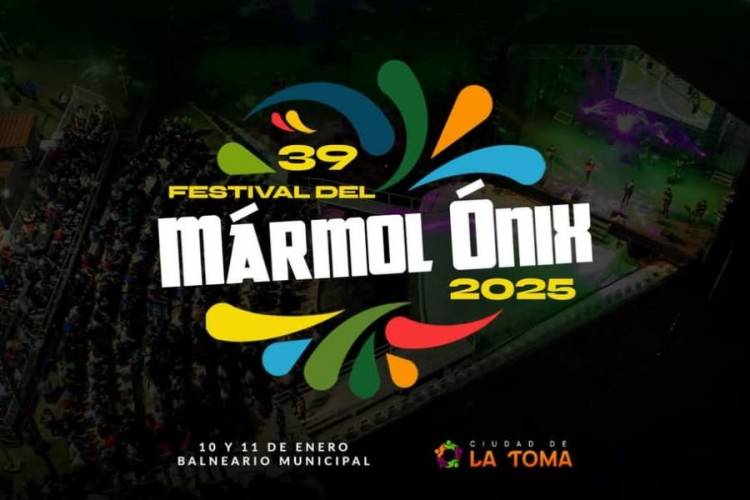 CONEXIÓN SAN LUIS: LA TOMA VOLVERÁ A HOMENAJEAR PARTE DE SU HISTORIA CON EL 39° FESTIVAL DEL MÁRMOL ONIX