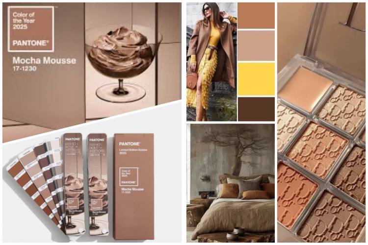 CAFÉ CON CHOCOLATE: LA ELEGANCIA DEL MOCHA MOUSSE EN LA MODA 2025