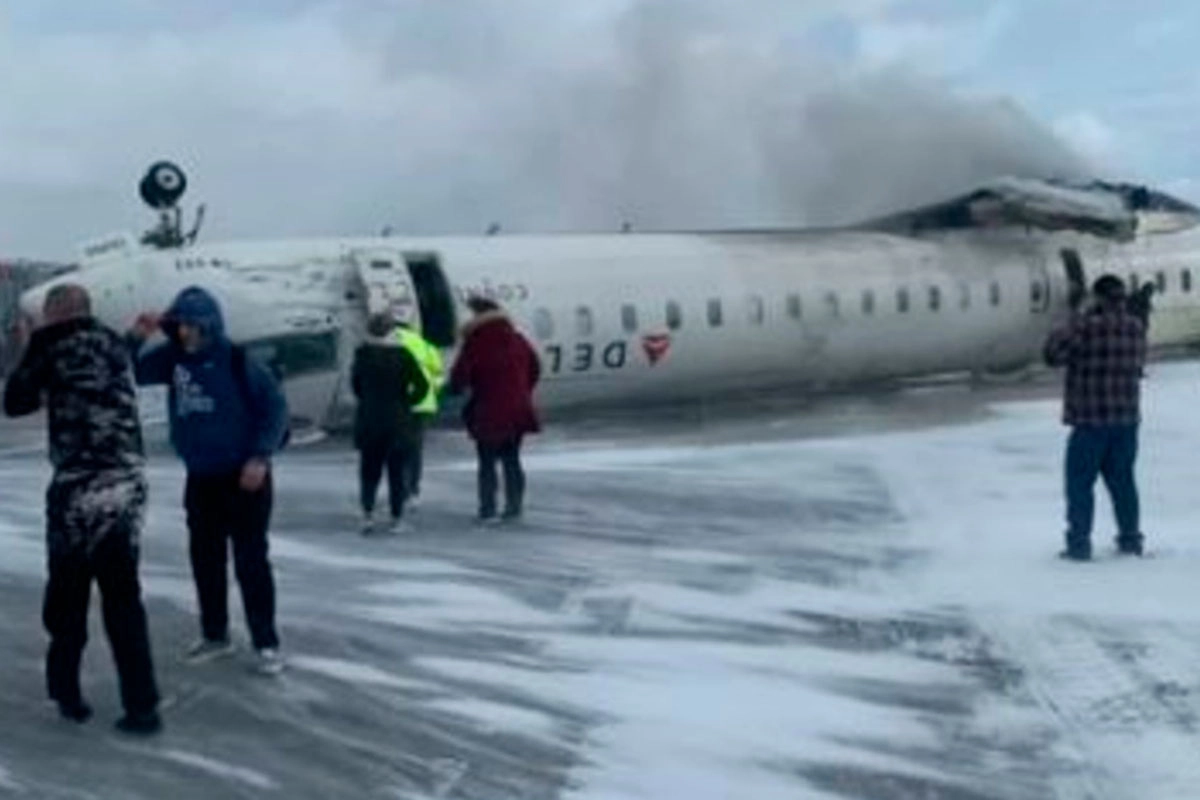 EN LA TARDE DEL LUNES, UN AVIÓN SE DIO VUELTA TRAS INTENTAR ATERRIZAR EN CANADÁ: NO HABRÍA VÍCTIMAS