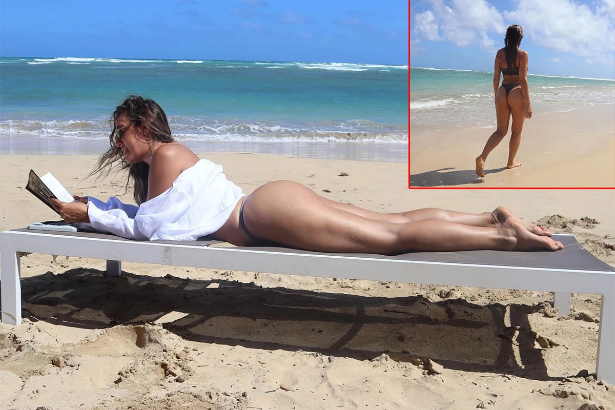 “EXTRAÑANDO LA PLAYITA”, POSTEÓ VARIAS FOTOS DE ALTO IMPACTO