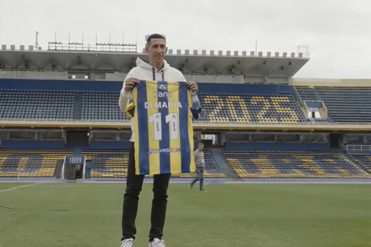 ÁNGEL DI MARÍA VOLVIÓ A ROSARIO CENTRAL: “ES UN SUEÑO HECHO REALIDAD”